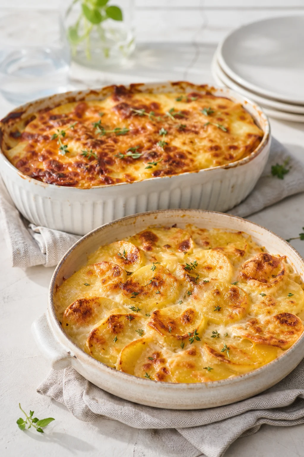 Auflauf und Gratin im direkten Vergleich